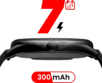 XO Smartwatch J11 AMOLED – Silver & Black – IP68 – Call & Health Tracking - Image 5