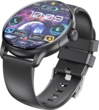 XO Smartwatch J11 AMOLED – Silver & Black – IP68 – Call & Health Tracking - Image 2