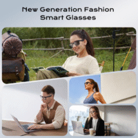 XO Smart Glasses XO‑E12 – Bluetooth Audio, Photochromic & Anti‑Blue Light – Black | 1‑Day UAE Delivery - Image 6
