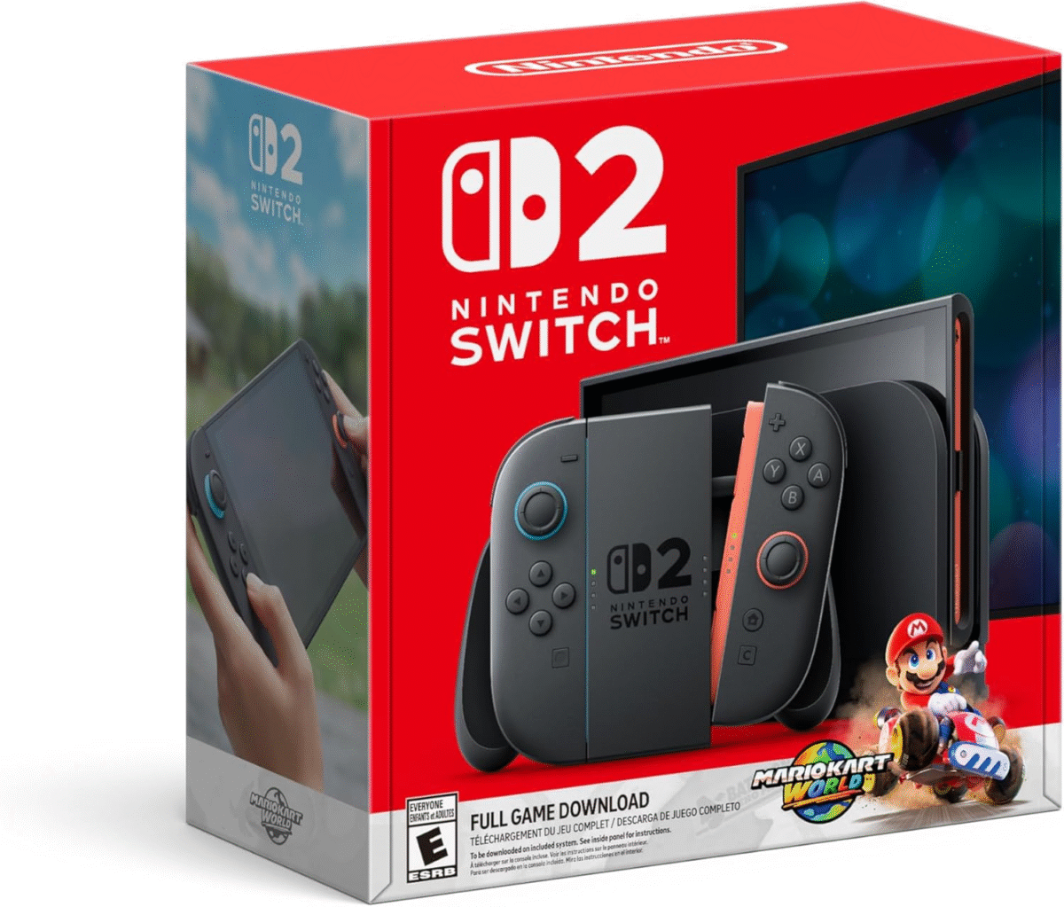 Nintendo Switch 2 + Mario Kart World Bundle – 2025 International Version | XO UAE - Image 1