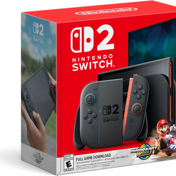 Nintendo Switch 2 + Mario Kart World Bundle – 2025 International Version | XO UAE